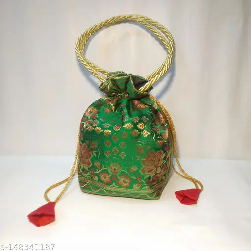 Exquisite pouch Bags with Square Base